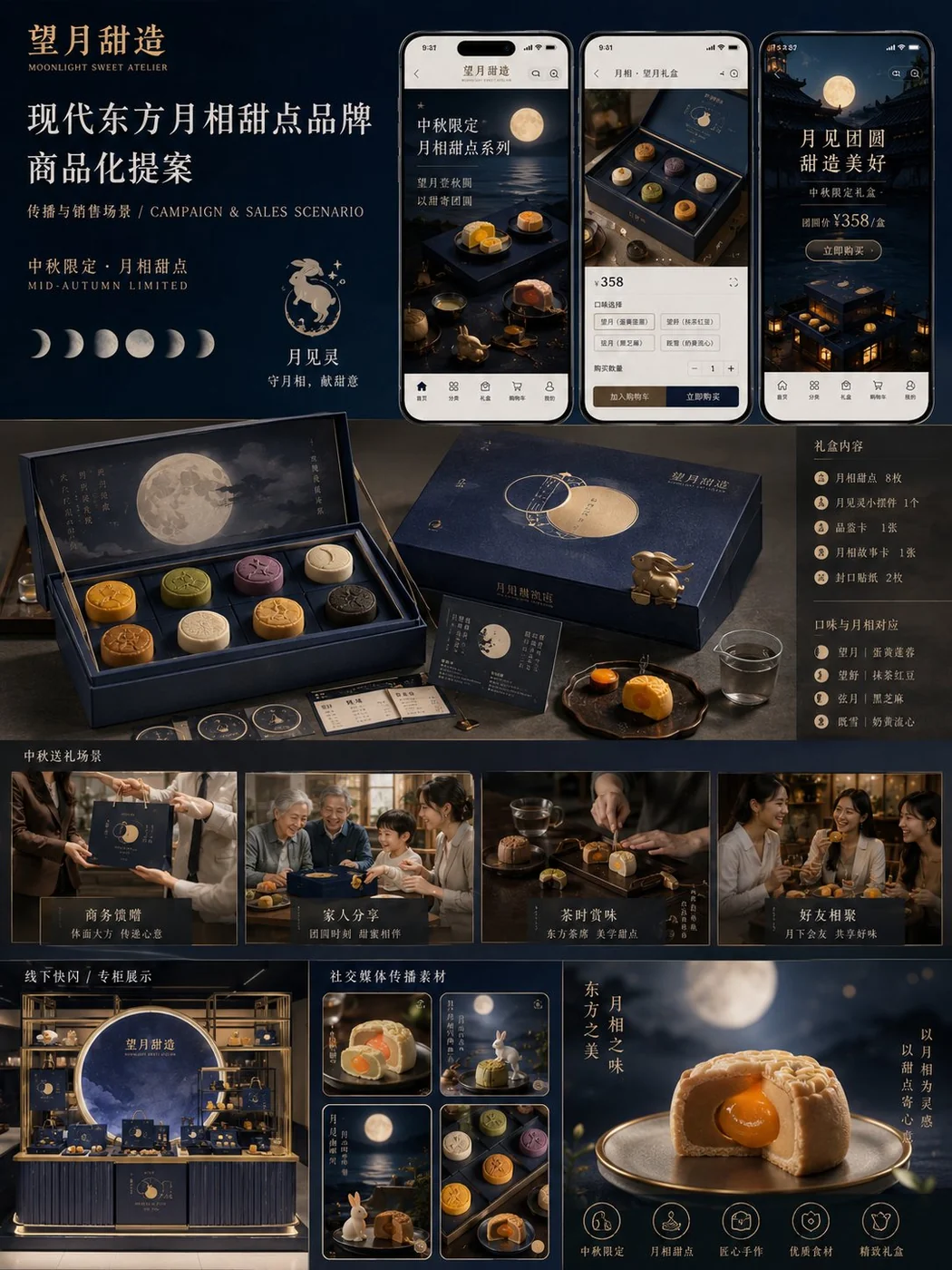 Moonlight Sweet Atelier · Campaign & Sales Board